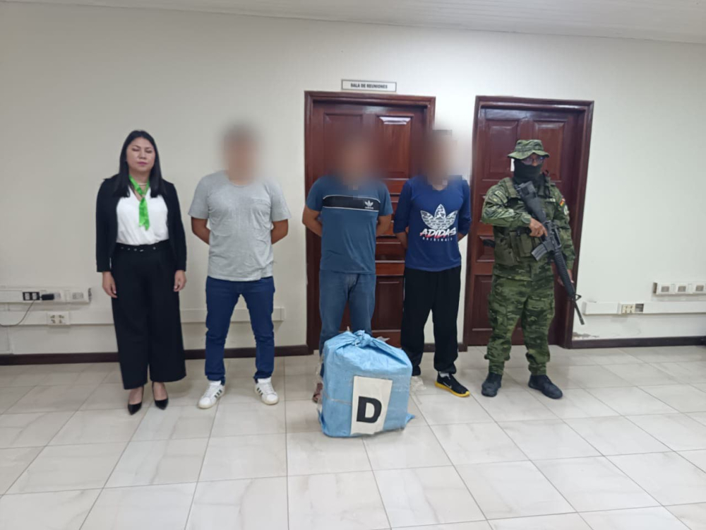 Beni: Dos militares y un policía de Umopar son enviados con detención preventiva por sustancias controladas