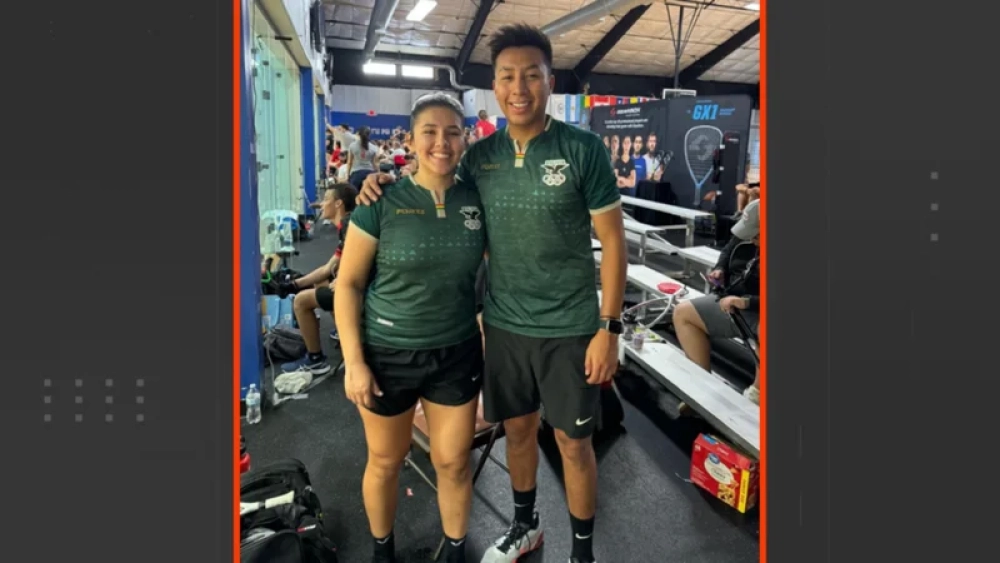 Ángela Barrios y Conrado Moscoso representarán a Bolivia en los World Games 2025 en China