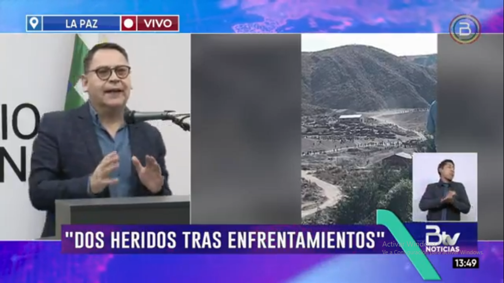 Policía contabiliza dos heridos en Llallagua y aún no confirma deceso