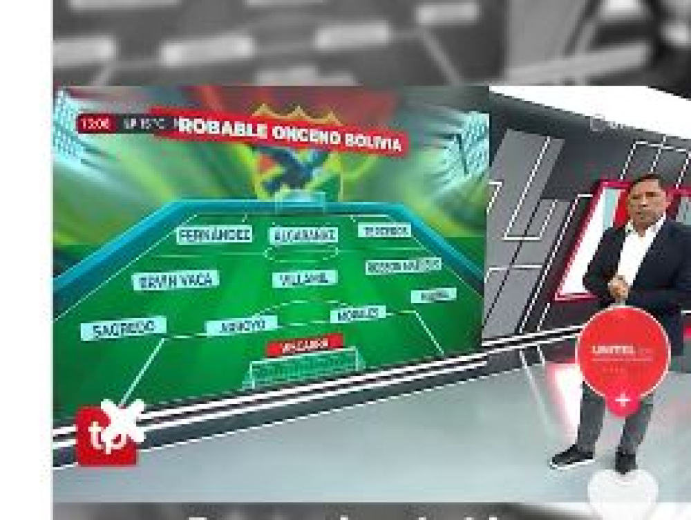 Este es el probable onceno titular de Bolivia y Chile para el duelo de Villa Ingenio