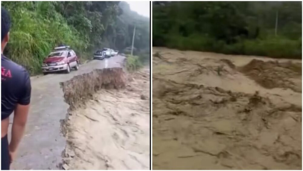 Lluvias provocan derrumbes en carretera Cochabamba – Santa Cruz y en Caranavi se lleva parte de la plataforma