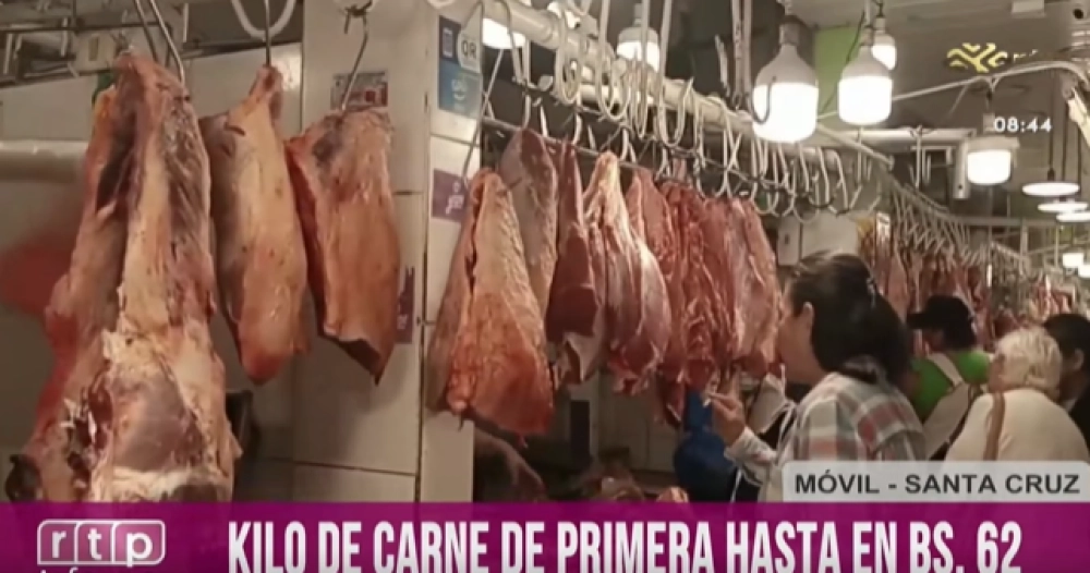 Santa Cruz: El kilo de carne de primera se cotiza en Bs 62 pero anuncian incremento