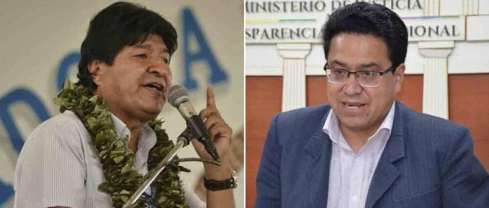 Ministro de Justicia pide celeridad en proceso contra Evo para ir a juicio oral