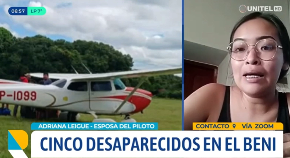 Sólo escucharon gritos, dice esposa del piloto y agradece esfuerzos para el rescate