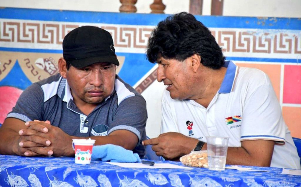 La Policía Boliviana aprehendió al dirigente «evista» Ponciano Santos, quien cuenta con una orden de aprehensión en su contra