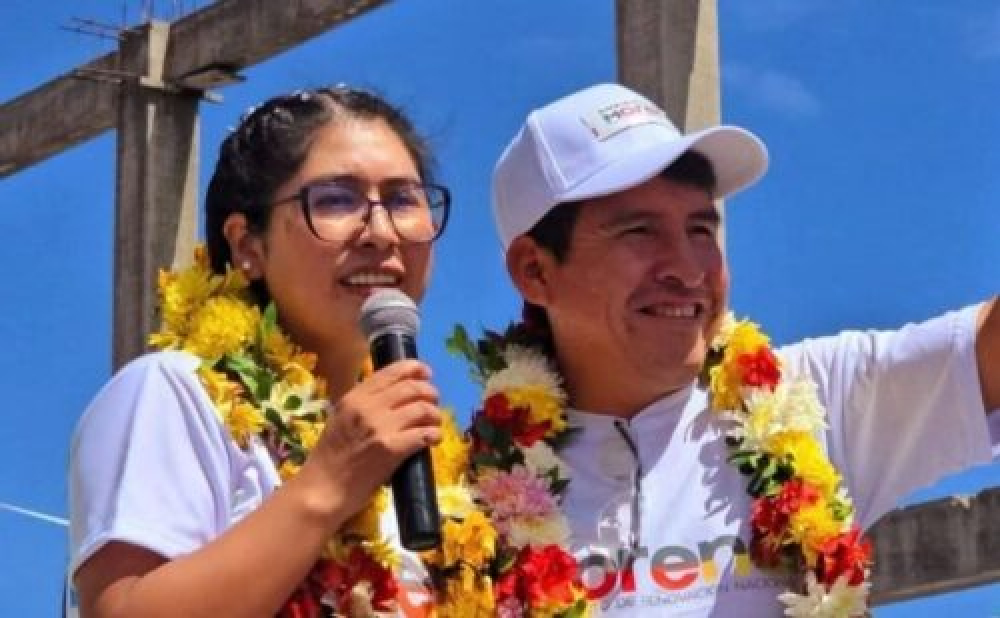 Anuncian a Eva Copa y Damián Condori como el binomio de Morena para las elecciones