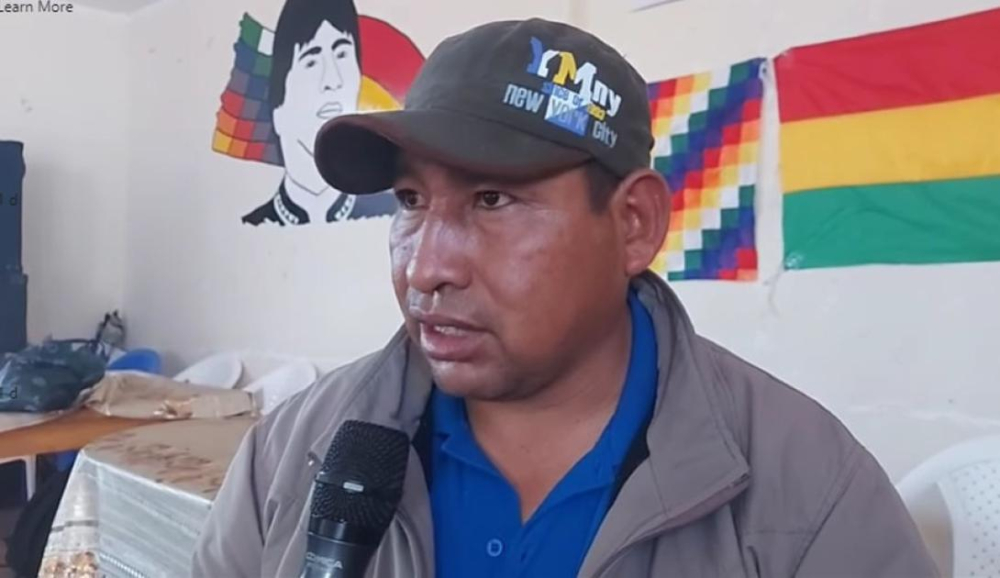 El dirigente evista Ponciano Santos ya está en la cárcel de San Pedro para cumplir detención preventiva