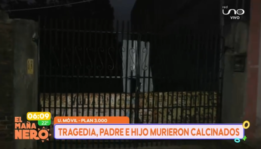 ¡Tragedia! Padre intentó salvar a su hijo de un incendio en Santa Cruz, pero ninguno sobrevivió