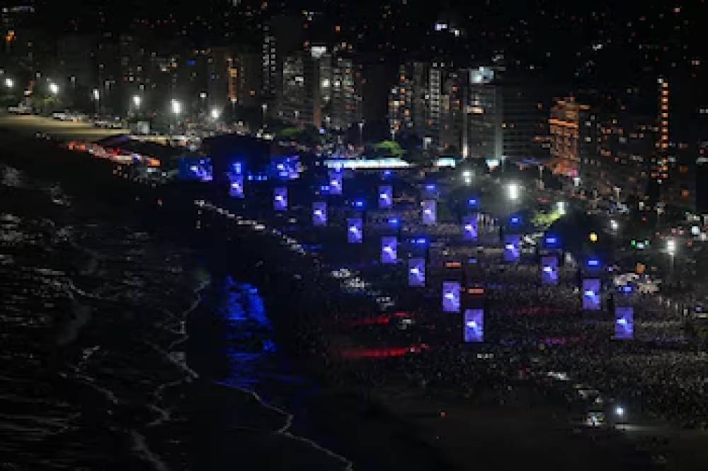La Policía de Brasil frustró un atentado con bomba durante el multitudinario show de Lady Gaga en Río de Janeiro